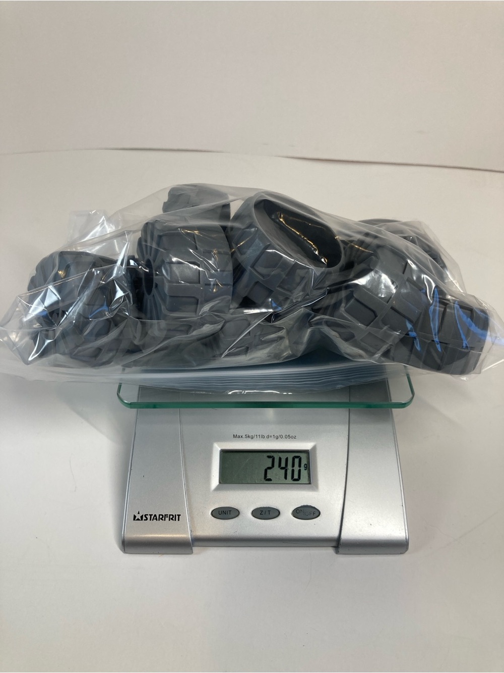 LEGO Bulk Dark Blueish Gray Wheel Hard Plastic Large 2514 Lot of 12 Turbo Tank